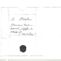 Lettre de D'Alembert à Van Der Meersch, 7 juillet 1770
