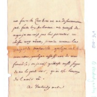 Lettre de D'Alembert à Duché, 1753