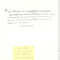 Lettre de D'Alembert à Guyot, 9 février 1782