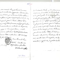 Lettre de D'Alembert à Frisi, 21 juin 1765