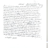 Lettre de Frédéric II à D'Alembert, septembre 1764
