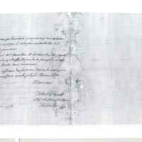 Lettre de D'Alembert à Bentham, 26 juin 1778