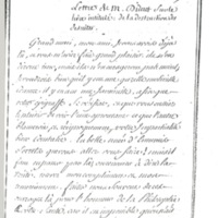 Lettre de Diderot à D'Alembert, 10 mai 1765
