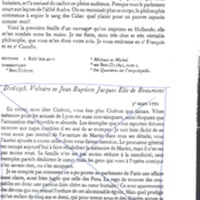 Lettre de Voltaire à D'Alembert, 3 mars 1770