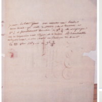 Lettre de Despiau à D'Alembert, 25 octobre 1769