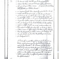 Lettre de Ducharger à D'Alembert, 6 décembre 1762