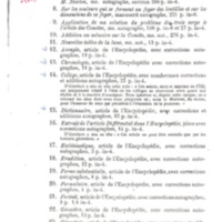 Lettre de D'Alembert à Non identifié, 13 janvier 1782