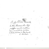 Lettre de D'Alembert à Frisi, 18 décembre 1769