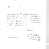 Lettre de D'Alembert à Non identifié, 6 janvier 1778