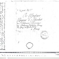 Lettre de Lagrange à D&#39;Alembert, 26 mars 1770