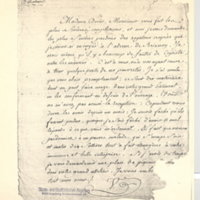 Lettre de Voltaire à D'Alembert, 30 juillet 1754