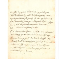 Lettre de D'Alembert à Mme de Crequÿ (Froullay), février 1751