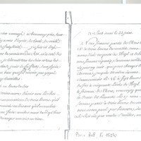 Lettre de D'Alembert à Mlle Lespinasse, 13 juin 1763