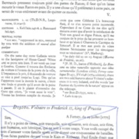 Lettre de Voltaire à D'Alembert, 29 juillet 1775