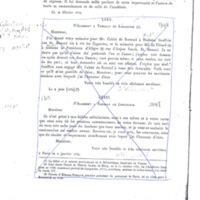 Lettre de D'Alembert à Villemain, 18 février 1779