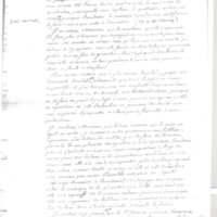 Lettre de D'Alembert à Vausenville, 20 janvier 1779