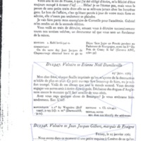 Lettre de Voltaire à D'Alembert, 25 janvier 1765