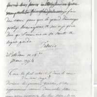 Lettre de Frédéric II à D'Alembert, 15 mai 1774