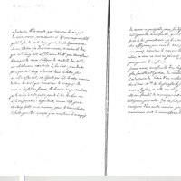 Lettre de D'Alembert à Villahermosa, 9 février 1773