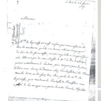 Lettre de D'Alembert à Dutens, 26 février 1767