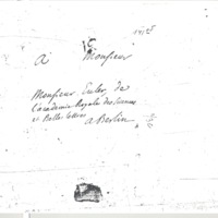 Lettre de D'Alembert à Euler Leonhard, 3 août 1746