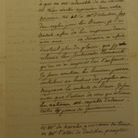 Lettre de Ferdinand, duc de Parme à D'Alembert, 25 février 1769
