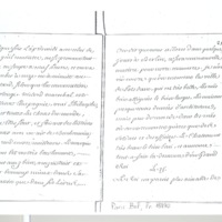 Lettre de D'Alembert à Mlle Lespinasse, 22 juin 1763