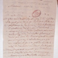 Lettre de Nort à D'Alembert, 5 février 1770