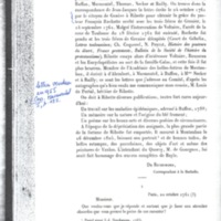 Lettre de D'Alembert à Ribotte Charon, 20 octobre 1761