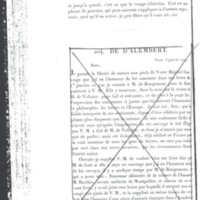 Lettre de Frédéric II à D'Alembert, octobre 1778