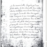 Lettre de D'Alembert à Lafoes, 2 novembre 1781