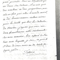 Lettre de Frédéric II à D'Alembert, 4 janvier 1770
