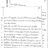 Lettre de Malesherbes à D'Alembert, décembre 1769