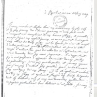 Lettre de Lagrange à D'Alembert, 20 mars 1779