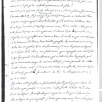Lettre de D'Alembert à Voltaire, 5 novembre 1760