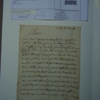 Lettre de D'Alembert à Morellet, 1er octobre 1757