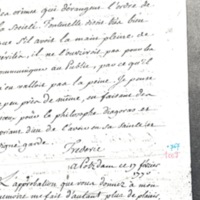 Lettre de Frédéric II à D'Alembert, 8 janvier 1770