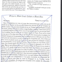 Lettre de Voltaire à D'Alembert et Condorcet, 8 avril 1775