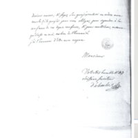 Lettre de D'Alembert à Vicq d'Azyr, 17 octobre 1777
