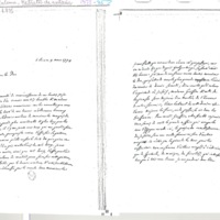Lettre de D&#39;Alembert à Villahermosa, 4 mars 1774