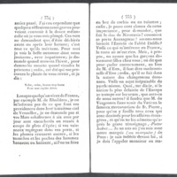 Lettre de Frédéric II à D'Alembert, 22 octobre 1776