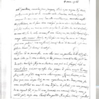 Lettre de D'Alembert à Hume David, 4 août 1766
