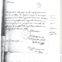 Lettre de D'Alembert à Non identifié, 1er mai 1776
