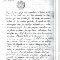 Lettre de Lambert Jean Henri à D'Alembert, 12 octobre 1773