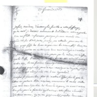 Lettre de D'Alembert à Mme Du Deffand (Vichy Chamron), 27 janvier 1753