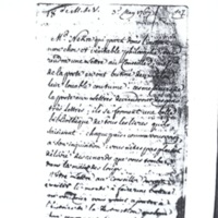 Lettre de Voltaire à D'Alembert, 3 mai 1767