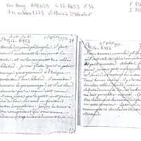 Lettre de Voltaire à D'Alembert, 1er octobre 1773