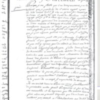 Lettre de Ostervald à D'Alembert, 1er juin 1779