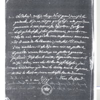 Lettre de D'Alembert à Voltaire, 2 mai 1777