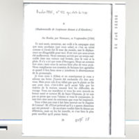 Lettre de Lespinasse dictant à D'Alembert à Condorcet, 9 septembre 1769